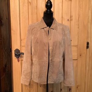 BRANDON THOMAS SUEDE JACKET Sz M
